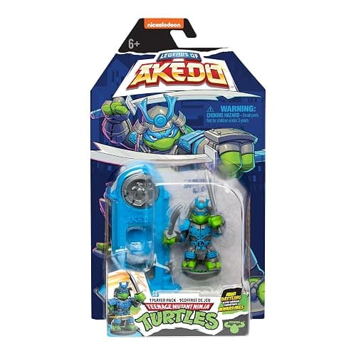 Full Set of 8 Unique Characters - Legends of Akedo Teenage Mutant Ninja Turtles, Mini Battling Warriors TMNT Figure with Samurai Deco Ready to Battle, with Unique Weapons, Ready, Fight, Split Strike thumbnail 5