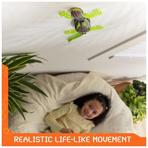 HEX BOTS Wall Crawler Gecko with Official Wall Climber Technology, Rechargeable Remote Control Robot Kids Toys, Prank Toys for Boys & Girls Ages 4 & Up thumbnail 4