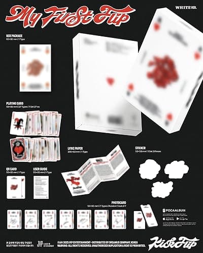Kickflip My First Flip 3rd Mini Album (Platform - WHITE Ver.) thumbnail 2