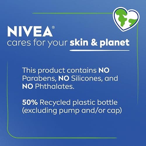 NIVEA Skin Firming Melanin Beauty & Hydration Body Lotion with Q10 and Argan Oil, Firmer Skin in as Little As Seven Days, 16.9 Fl Oz Pump Bottle thumbnail 7