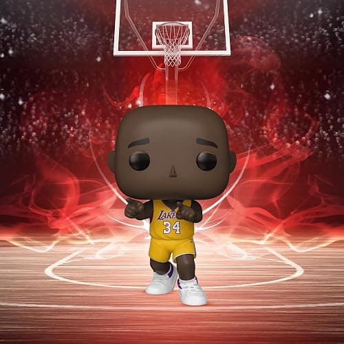 Funko POP! NBA: LA Lakers - Shaq (2000 WCF Celebration) | Official Sports Merch - Collectable Vinyl Figurine for Shelf Display - Birthday Gift Idea for Fans and Collectors thumbnail 2