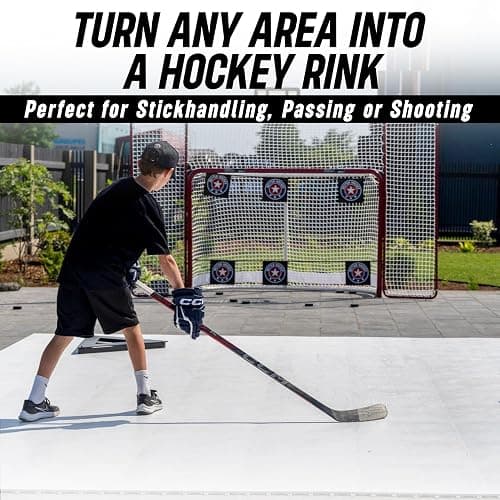 Better Hockey Extreme Dryland Flooring Tiles - Synthetic Ice Panels for Hockey, Professional Quality Training Aid for Shooting, Passing and Stickhandling thumbnail 2
