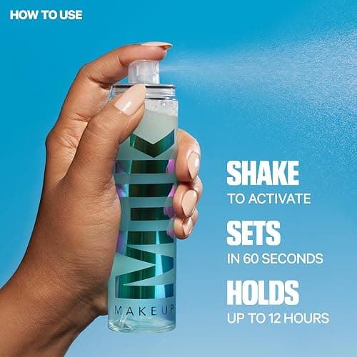 Milk Makeup Hydro Grip Set + Refresh Spray with Hyaluronic Acid – Sets Makeup + Hydrates Skin for Up to 12 Hours – Long-Lasting, Alcohol-Free Facial Mist for Dewy, Radiant Skin thumbnail 5