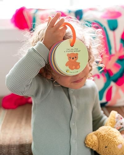 MOLLYBEE KIDS Toddler Scavenger Hunt Cards at Home, Toddler Activity, Ages 2, 3, Indoor Scavenger Hunt Game thumbnail 2