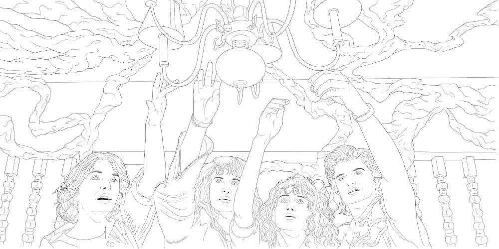 Stranger Things: The Official Coloring Book, Season 4 thumbnail 5