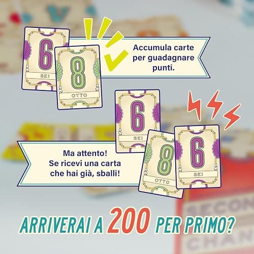 Flip 7 - Gioco di Carte in Italiano per Tutti - Party Game - Gioco Competitivo per 3+ Giocatori thumbnail 6