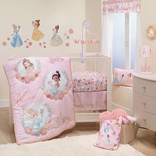 Disney Princesses Pink Decorative Baby/Nursery Throw Pillow thumbnail 5