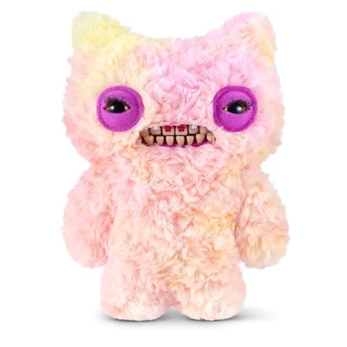 Fuggler Baddies Fuggs 9 Inch Plush Collectible Toy (Munch Munch) by ZURU Featuring Funny Ugly Monster Designs with Fierce Attitude, Bold Style, Unsettling Expressions - Image 1