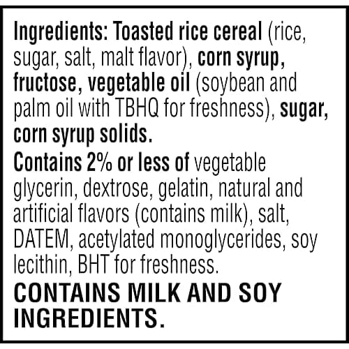 Rice Krispies Treats Marshmallow Snack Bars, Kids Snacks, Lunch Snacks, Original, 12.4oz Box (16 Bars) thumbnail 3