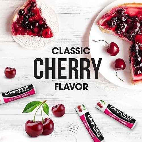 ChapStick Bulk Lip Balm, Classic Cherry 12-Count – Lip Moisturizer for Dry Lips, 0.15 Oz Ea thumbnail 3
