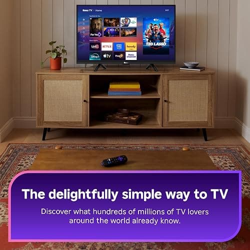 Roku 32-Inch Select Series Smart TV 2026-720p HD TV - RokuTV | Flat Screen LED Television with Voice Remote, Wi-Fi & Bluetooth Headphone Mode - Streaming Live Local News Sports & Movies thumbnail 2