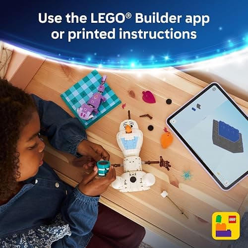 LEGO Disney Frozen Olaf and Bruni’s Picnic Fun Building Toy - Frozen Toys for Girls & Boys, Ages 7+ - Disney Gifts for Kids & Fans - 43287 thumbnail 6