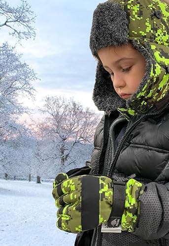 N'Ice Caps Kids Waterproof Winter Thinsulate Warm Gloves thumbnail 7