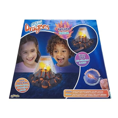 Animagic Aqua Dragons Volcano | Build an Aquatic Ecosystem, Watch Prehistoric Pets Hatch & Grow | Science Kit with LED Light-Up Tank | Includes Exclusive RED Aqua Dragons | Ages 6+ thumbnail 6
