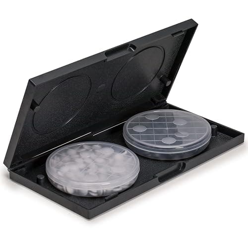 YMI Magnetic Travel Go Game Set, 11-Inch Compact 19x19 Board, 361 Stones | 19x19 magnetic Go set, 11 x 11 x 0.6 in folding board, 361 magnetic stones, 2 bowls, weighs 1.72 lbs. thumbnail 7