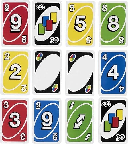 Mattel Games Giant UNO Card Game for Kid, Adult & Families, Color Blind Accessible & Customizable Large Deck thumbnail 6