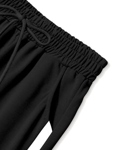 Shallmu Girls Clothes Long Sleeve Stripe Pullover Sweatshirts Top Wide Leg Sweatpants Fall Winter 2 Piece Outfits Sets thumbnail 8
