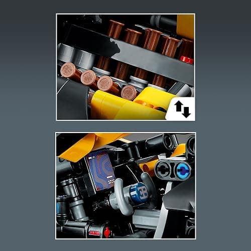 LEGO Technic Bugatti Bolide Racing Car Building Set - Model and Race Engineering Toy for Back to School, Collectible Sports Car Construction Kit for Boys, Girls, and Teen Builders Ages 9+, 42151 thumbnail 3