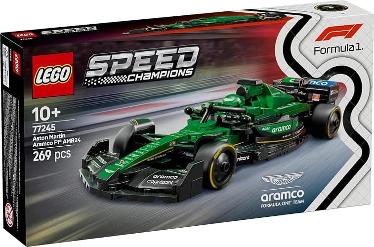 LEGO Speed Champions Voiture F1 Aston Martin Aramco AMR24 - Jeu de Construction avec Voiture de Course - Minifigurine Collector de Pilote de Formule 1 - Cadeau pour garçons et Filles dès 10 Ans 77245 thumbnail 9