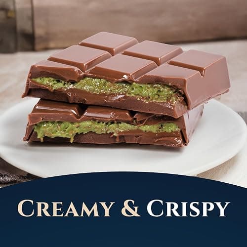 Eastanbul Dubai Chocolate Bar Pistachio, 2.5oz Mini Treat, Premium Pistachio Dubai Chocolate Bar, Viral Candy with Shredded Phyllo Dough, Knafeh, Gift Box thumbnail 5