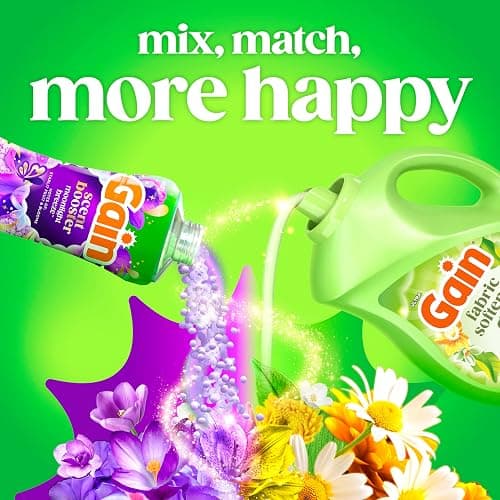 Gain, Liquid Laundry Fabric Softener, Laundry Conditioner, Long Lasting Scent, Softens, Freshness, Helps with Static & Wrinkles, Original Scent, 140 fl oz (Packaging May Vary) thumbnail 7