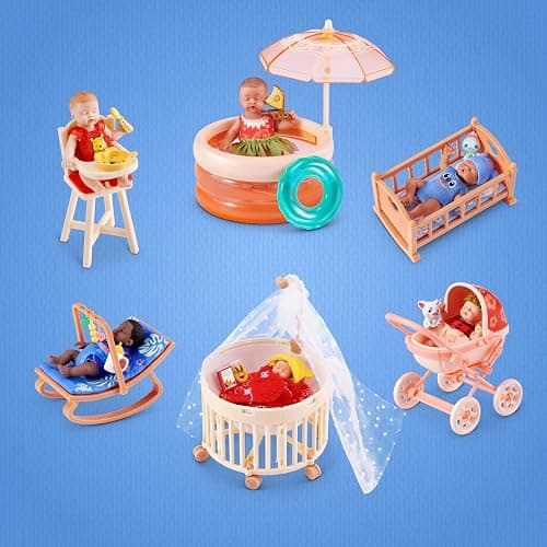 MY MINI Baby Disney 2 Pack by ZURU – Collectible Disney Baby Doll Mystery Capsule with Accessories, Realistic Miniature Toy for Girls Ages 3+ thumbnail 3
