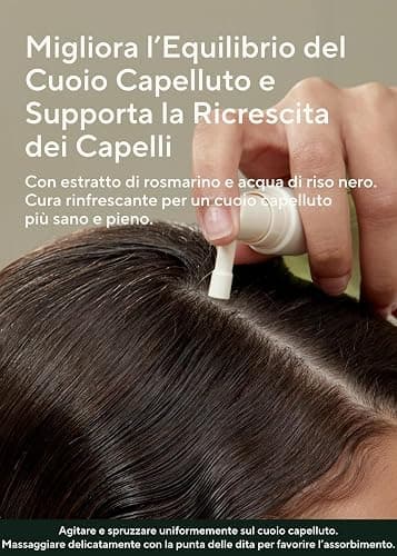 AROMATICA Rinforzatore di radice di rosmarino 3,38 once/100 ml"Spray nutriente per il cuoio capelluto con olio essenziale di rosmarino alimentare"Allevia il prurito,il cuoio capelluto secco e squamoso thumbnail 5