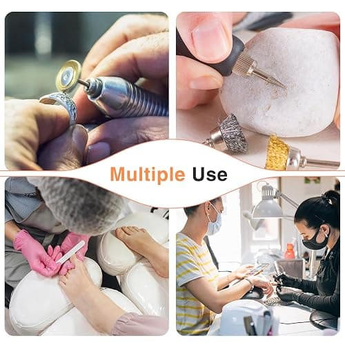 Rechargeable Nail Dust Collector, 10-Gear Powerful Cordless Nail Fan Dust Collector for Nails Vacuum Duster Professional Dust Collector for Nail Tech thumbnail 6