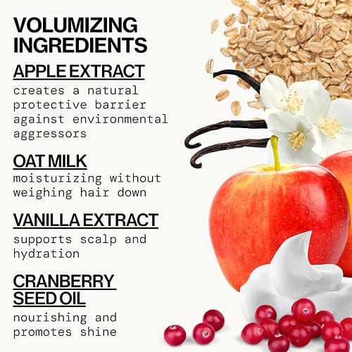 Pacifica Vanilla Oat Milk Hair Conditioner – Volumizer for Fine/Flat Hair, Weightless Oat Milk & Apple Extract for Bounce & Smoothness, Silicone Free Clean Beauty, Vegan Cruelty-Free thumbnail 7
