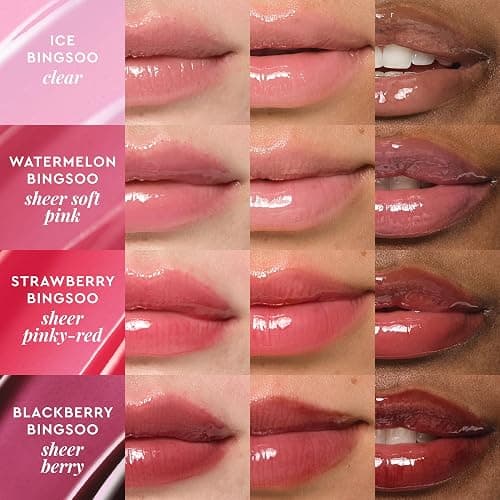 Glow Recipe Glass Balm Lip Treatment - 12Hr Hydrating Lip Balm & Moisturizer with Hyaluronic Acid to Smooth, Plump & Protect from Dryness - Sheer Soft Pink Tint, Watermelon Bingsoo (15 ml) thumbnail 7