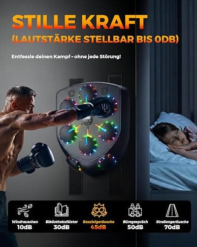 AzureHaven Music Boxing Machine Boxmaschine Mit Musik für Erwachsene und Kinder thumbnail 6