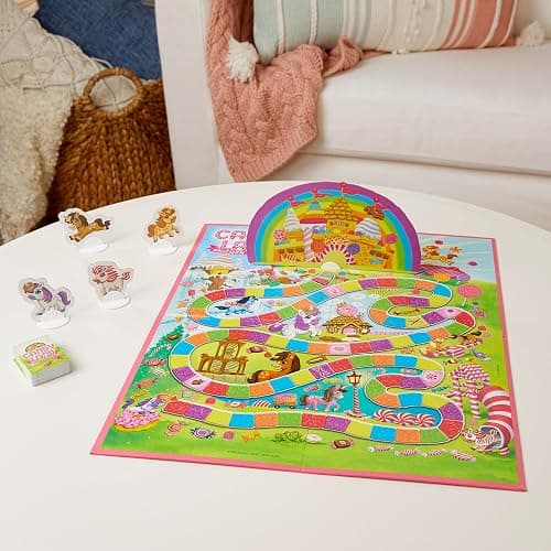 Hasbro Gaming Candy Land Unicorn Edition Preschool Board Game | Back to School Gifts for Kids | Classroom Toys | Ages 3+ (Amazon Exclusive) thumbnail 6