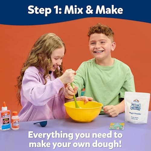 Elmer’s Stretch 'N Create Dough Kit, 3 Ways to Play, Snack Shack Kit, 9 Count - Perfect for Birthday Party Gift, School Classroom Activity, Kids Craft Summer Fun thumbnail 2