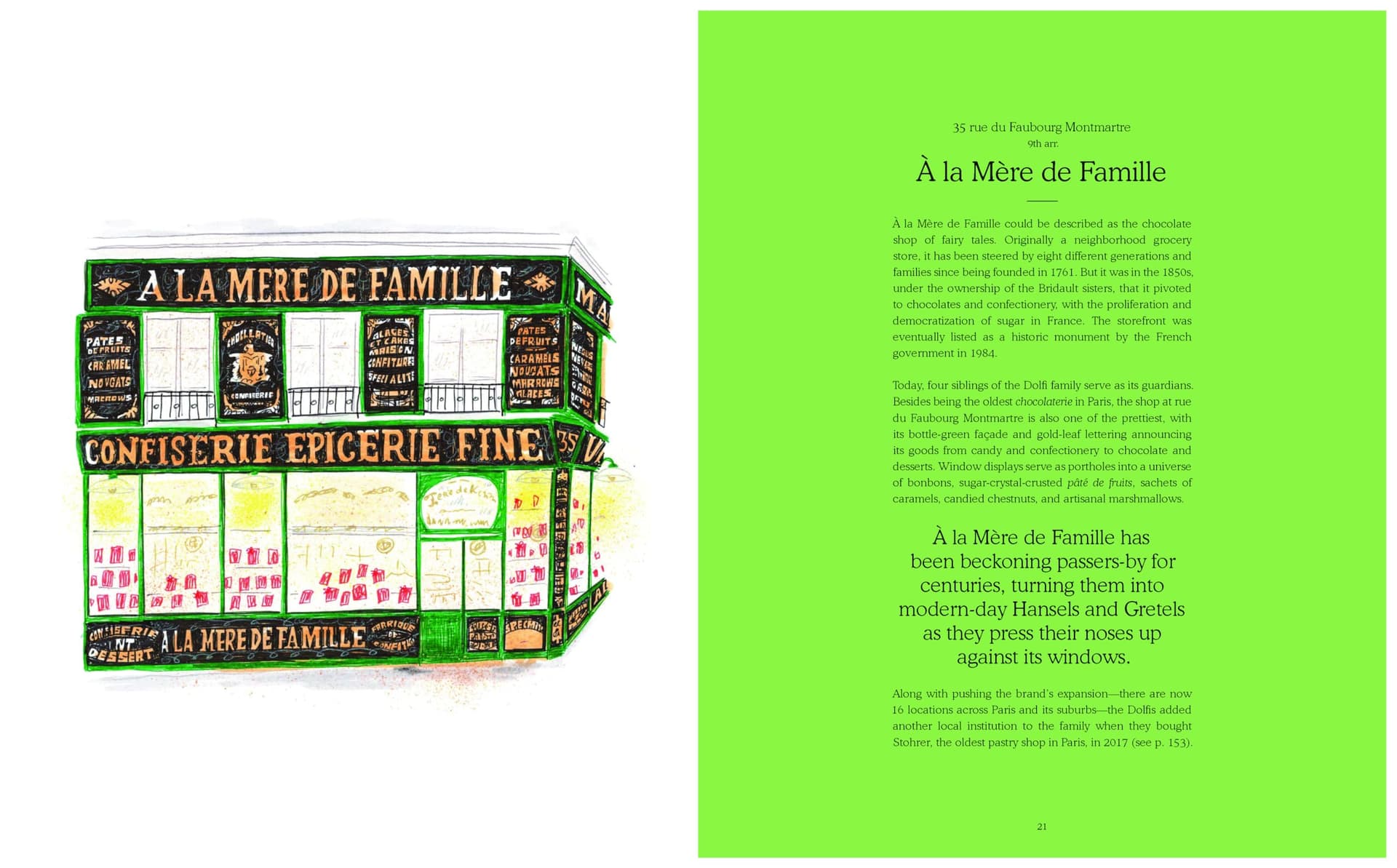 Paris Shopfronts: Illustrations of the City's Best-Loved Boutiques, Brasseries, Bars and More thumbnail 3