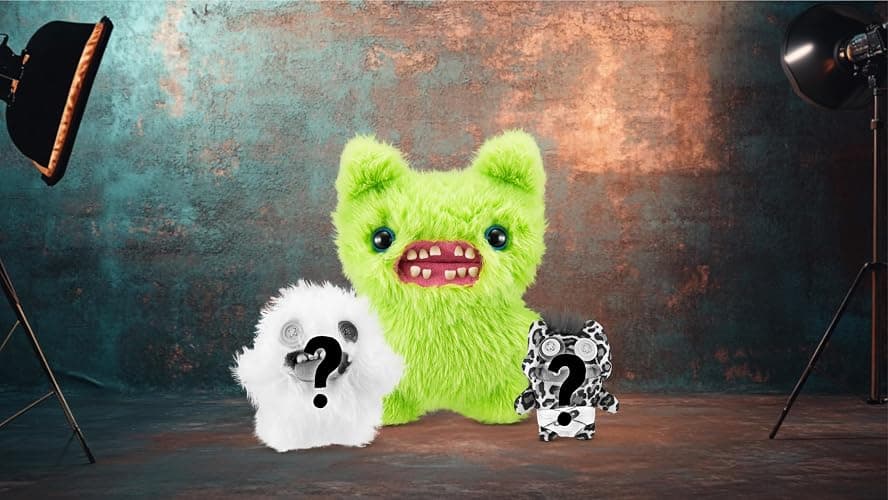 Fuggler Fugg Family by ZURU Funny Ugly Monster, Plush, Collectible, Toy (Screech) thumbnail 2