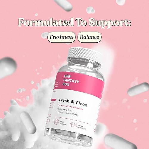 Her Fantasy Box | Fresh & Clean – Boric Acid for pH Balance, Odor Control & Comfort – 30 Count thumbnail 2
