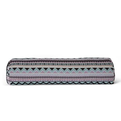 #DoYourYoga Bolster Yoga Rodillo »Krishna« para Yin Yoga 68 x 22 cm - Relleno de espelta orgánica - Cubierta en Coton Lavable - Cojín Zafu Yoga Rodilla - Rulo Pilates o Yoga thumbnail 2