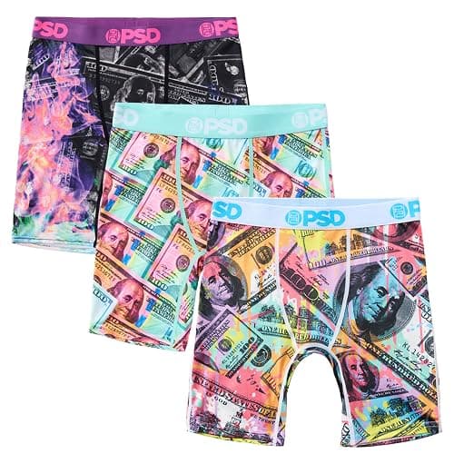 PSD Underwear Boys Boxer Briefs - Animal Print, Comfortable Active Underwear for Boys, Packs & Singles - Image 1