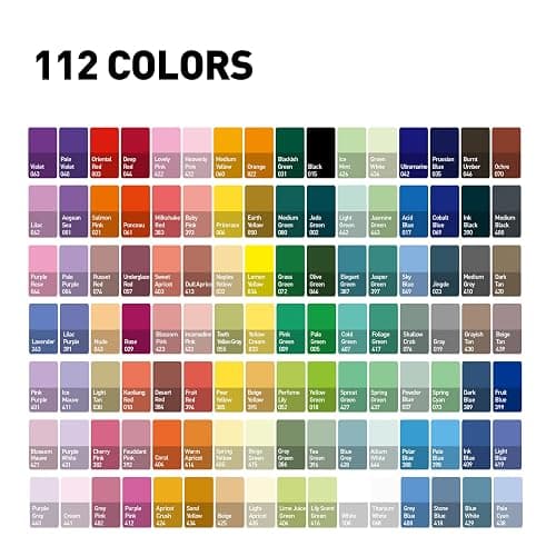 HIMI Twin Cup Jelly Gouache Paint Set, 112 Colors 12g, Jelly Cup Design, Gouache Paint Non Toxic for Canvas and Paper, Art Supplies for Professionals and Beginner (Ice Blue) thumbnail 5