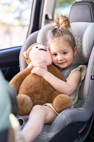 Olivia and Jack 3 lb Weighted Monkey Stuffed Animal 17 in - Weighted Plush Animals - Weighted Stuffed Animals for Anxiety - Weighted Stuffed Animals for Kids, Adults thumbnail 8