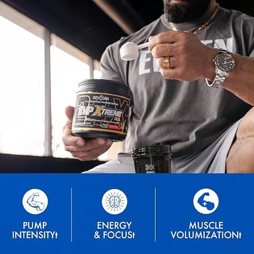 Evogen EVP Xtreme NO - Pre Workout Powder for Men & Women | Sugar Free Preworkout with Beta Alanine, Creatine, and Caffeine for Energy & Pump | Victory Punch | 40 Servings thumbnail 4