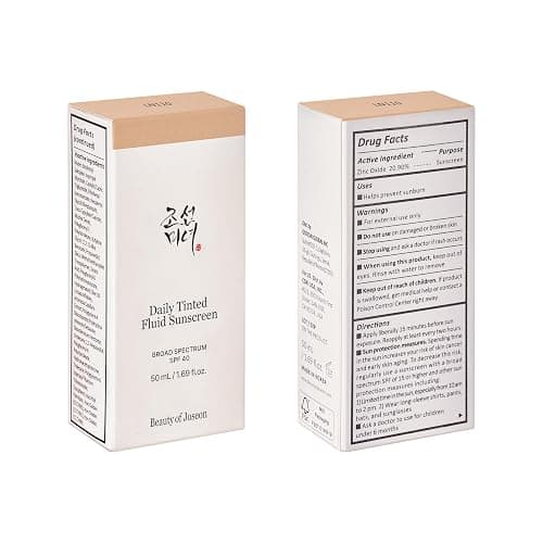 Beauty of Joseon Daily Tinted Fluid Sunscreen 12 Shades for Face Moisturizing Broad Spectrum SPF 40 Korean Skincare 50ml, 1.69 fl.oz #LN110 thumbnail 8