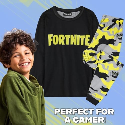 Get Trend Boys Pyjamas Set, Long PJs for Kids & Teens, Cosy Winter Loungewear Soft Official Nightwear, Gifts for Boys thumbnail 5