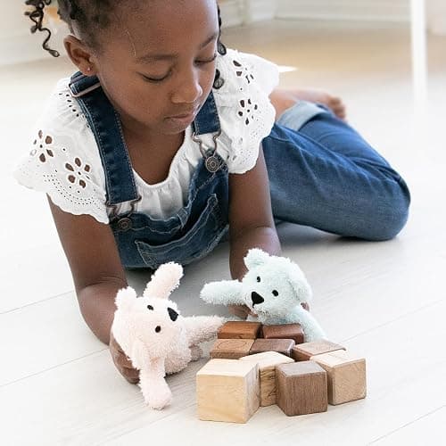 Thermal-Aid Zoo Mini — (Bella The Pink Bear) — Mold-Resistant, Washable Hot & Cold Pack for Kids — Heating and Cooling Pad with Natural Corn Filling — Reusable Plush Toy thumbnail 6