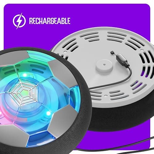 Ninja Blast Hover Soccer Light-Up Ball, Indoor Toy Games Gifts for Birthday, Kids, Boys for Age 6, 7, 8, 9, 10, 11, 12 Years Old, Single thumbnail 7