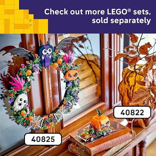 LEGO Jack-O'-Lantern Pickup Truck 40822 | Building Toys for Boys & Girls, Ages 8+, Halloween Decor & Craft, 177 pieces, Gift for Kids thumbnail 6