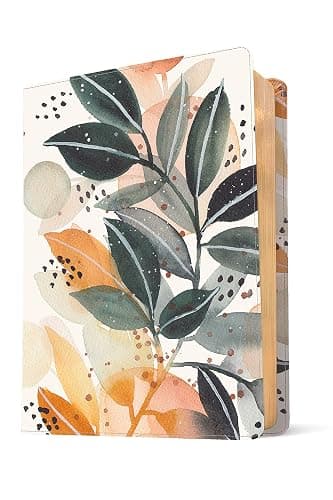 NLT Wide Margin Bible, DaySpring Signature Collection, Filament Enabled (LeatherLike, Autumn Leaves, Red Letter): DaySpring Signature Collection thumbnail 6