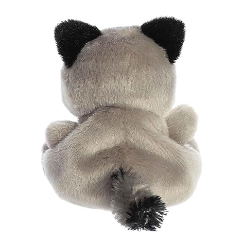 Aurora® Adorable Palm Pals™ Rascal Raccoon™ Stuffed Animal - Fun Collectible Plush for Kids and Adult Collectors - Perfect for Decorating Rooms and Birthday Gifts - Gray 5 Inches thumbnail 5