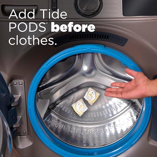 Tide PODS Free & Gentle Laundry Detergent Soap Pacs, 42 Count, Tide PODS Laundry Detergent (Packaging May Vary) thumbnail 10