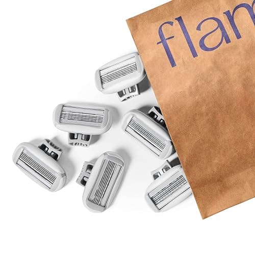 Flamingo Women's Original Razor Blade Refill Cartridges for Women - 10 Count - 5-Blade Shaving Razors for Women thumbnail 4